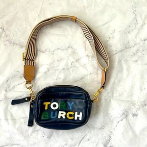 Tory Burch Adjustable long strap leather bag